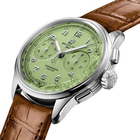 breitling watches green dial